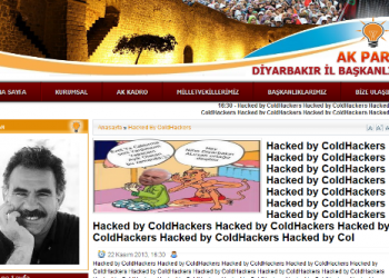 COLDHACKERS  AKP SITESINI HACLEDI