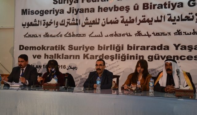 DEMOKRATİK SURİYE FEDERASYONU HALKLAR İÇİN UMUT