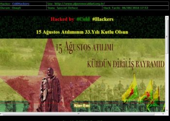 KÜRT HACKER GRUPLARI 15 AĞUSTOS’U ERKEN GETİRDİ!