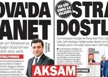 YER-MEKAN-MUHATTAP AYNI AMA DEMİRTAŞ ‘HAİN’ ERDOĞAN ‘KAHRAMAN’!
