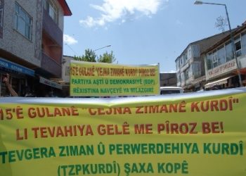 Cejna Kurdî bi Meş û Mîtîngan Hate Pîrozkirin