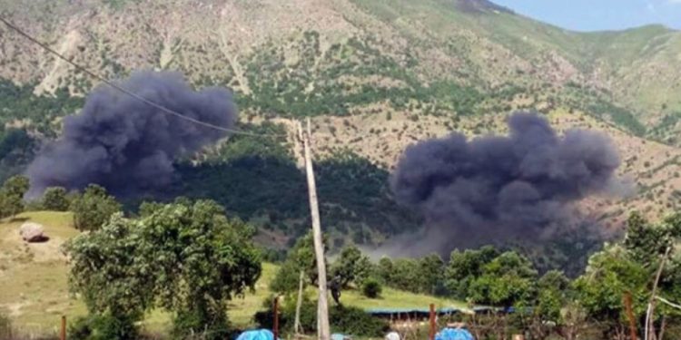 Balafirên şer di nava heftiyekê de bi dehan car deverên sivîl topbaran kir