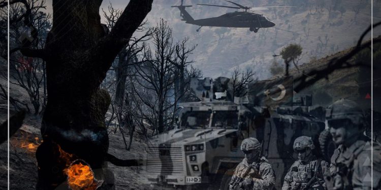 İşgalci Türk Devletinin Kirli Savaş Politikası: Doğa Katliamı