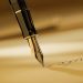 fountain pen writing on paper