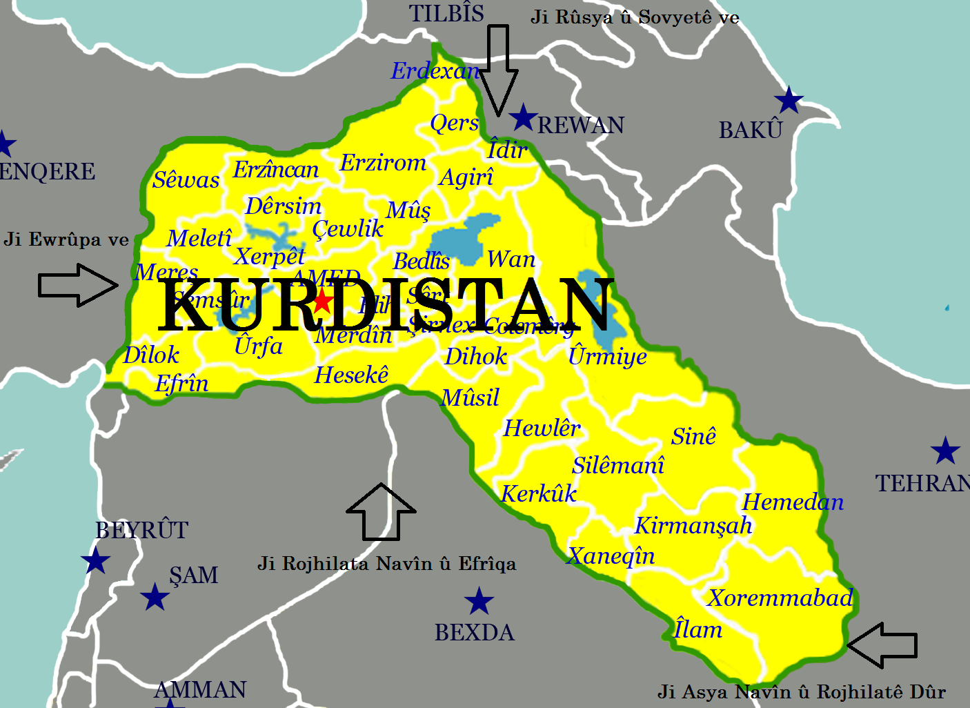 Kürdistan’da Yer İsimlerinde Soykırım Uygulamaları